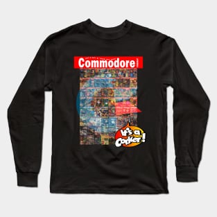 Classic Commodore 64 Commodore Format Covers Long Sleeve T-Shirt